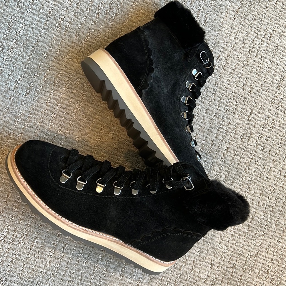 NEW Kate Spade leather and suede boots!